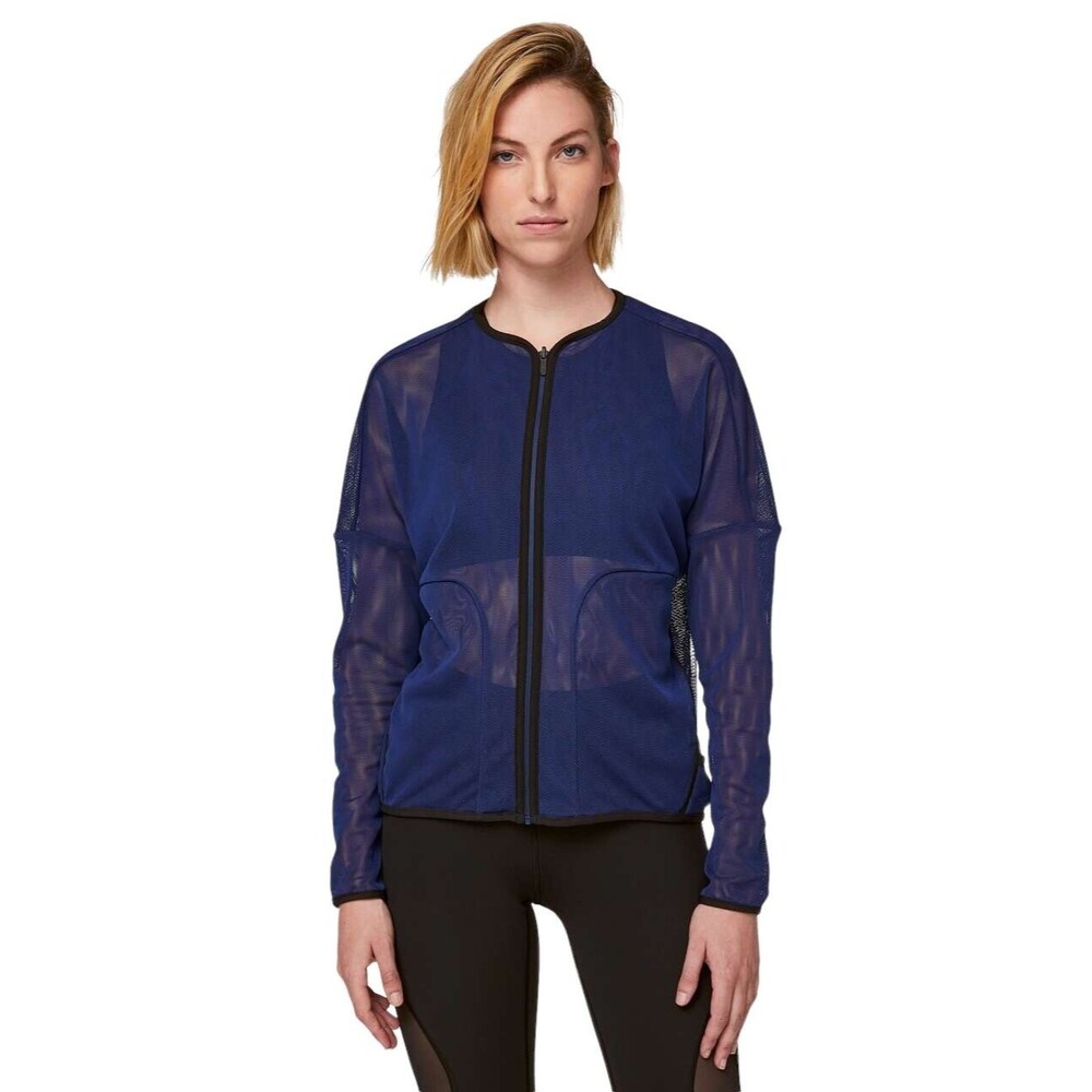 LULULEMON LAB Kaomi Jacket Velvety Blue Black Reversible Women's Size 4